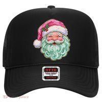 Hand-painted Retro Santa Claus Christmas Cute Hat thumb 0