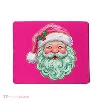 Hand-painted Retro Santa Claus Christmas Cute Mousepad thumb 0