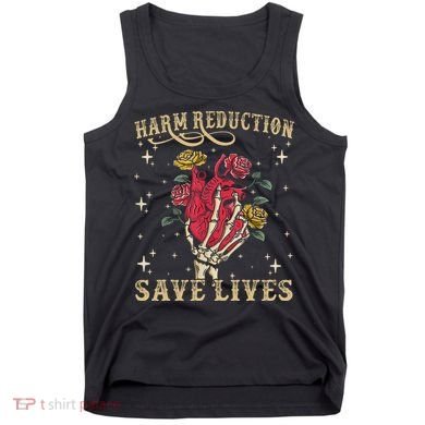 Harm Reduction Save Lives Skeleton Tank Top