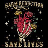 Harm Reduction Save Lives Skeleton Kids T-Shirt thumb 4