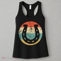 Horseshoe Retro Style Lucky Pullover Women's Tank Top thumb 3