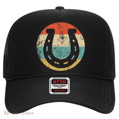 Horseshoe Retro Style Lucky Pullover Hat