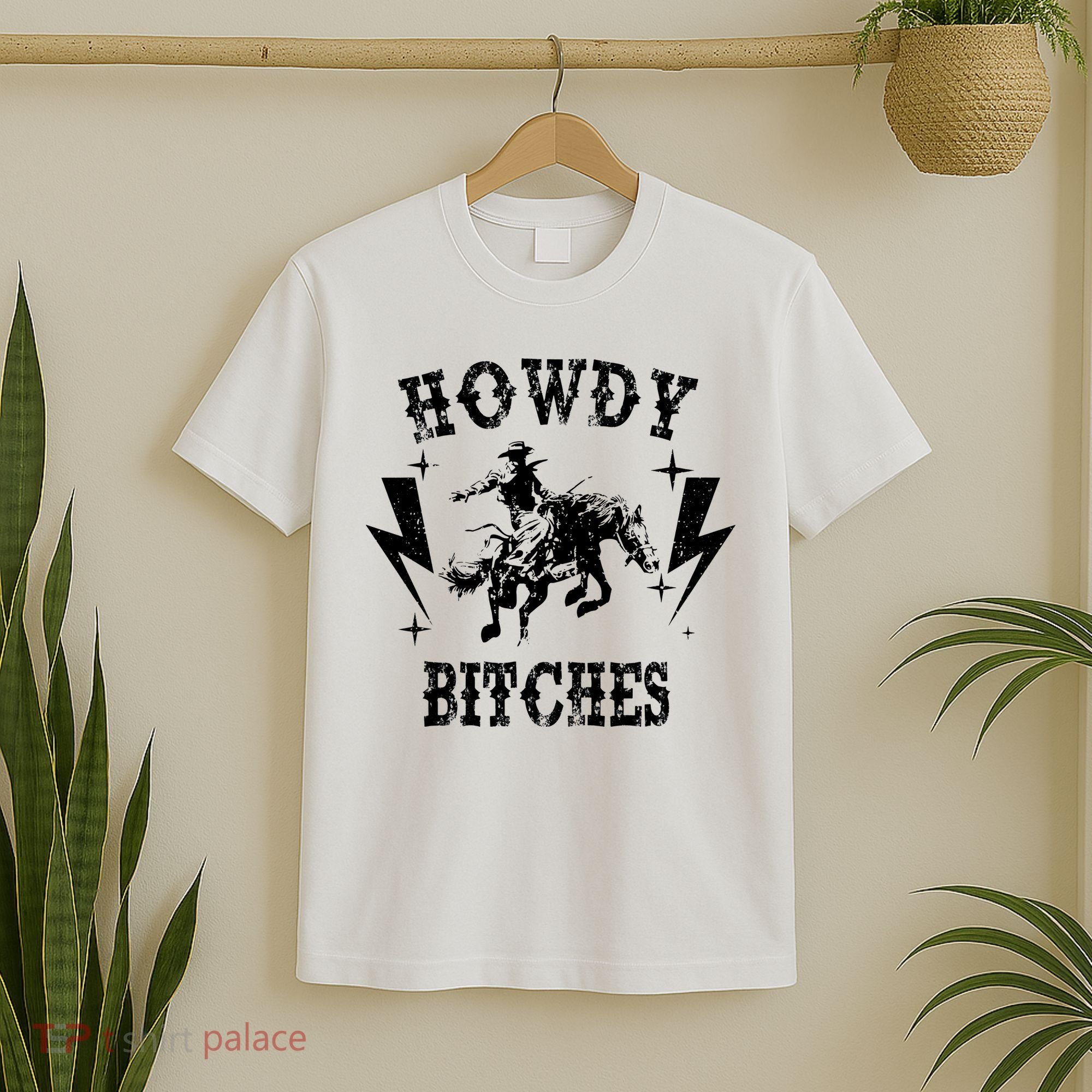 Howdy Rodeo 's Western Country Nashville Cow T-Shirt