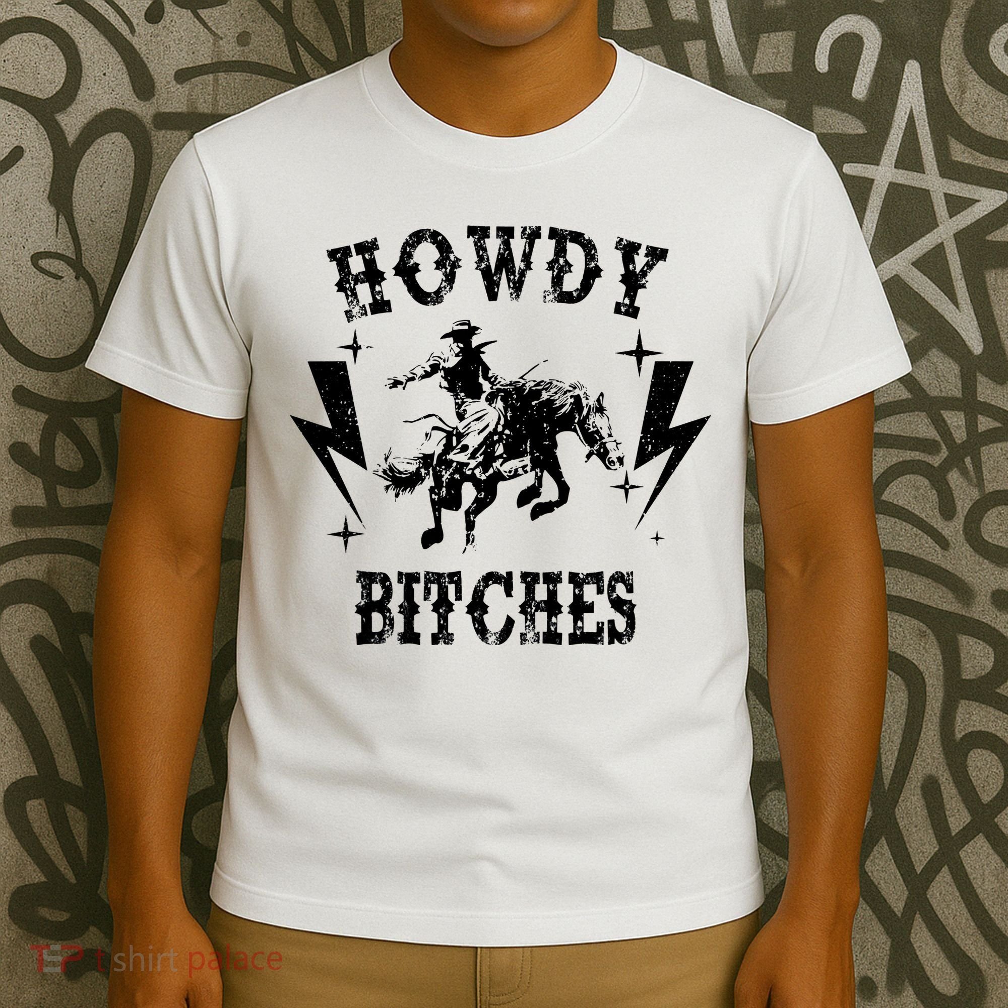 Howdy Rodeo 's Western Country Nashville Cow T-Shirt