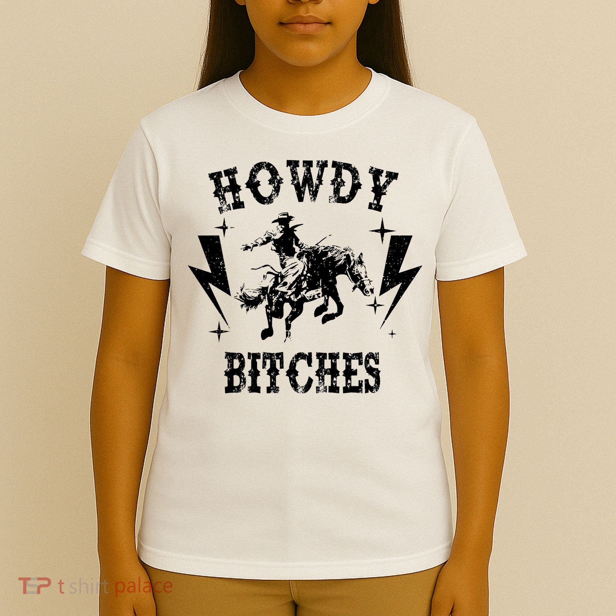 Howdy Rodeo 's Western Country Nashville Cow T-Shirt