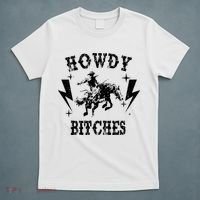 Howdy Rodeo 's Western Country Nashville Cow T-Shirt thumb 5