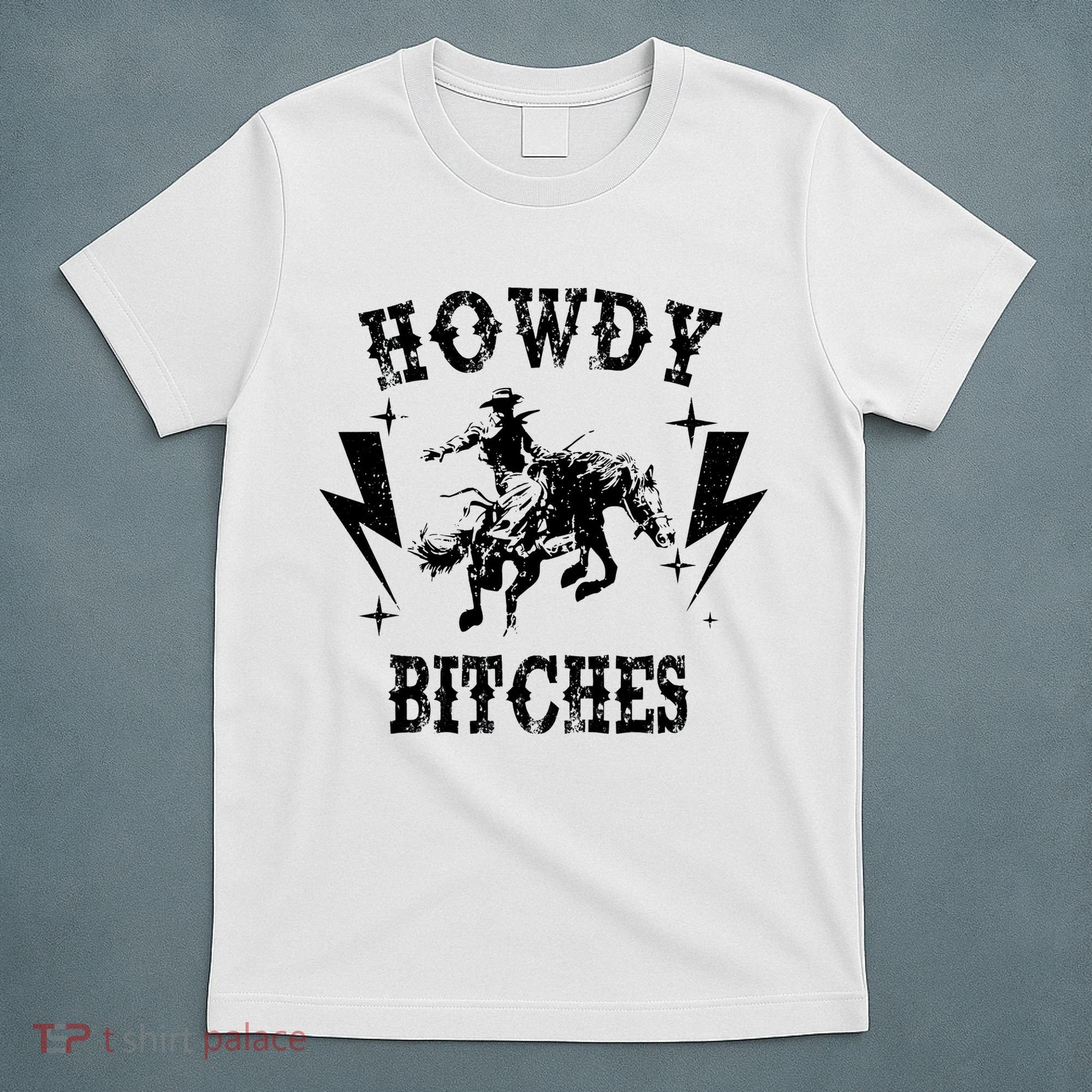 Howdy Rodeo 's Western Country Nashville Cow T-Shirt