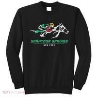 Horse Racing Satatoga Springs Upstate New York Sweatshirt thumb 0