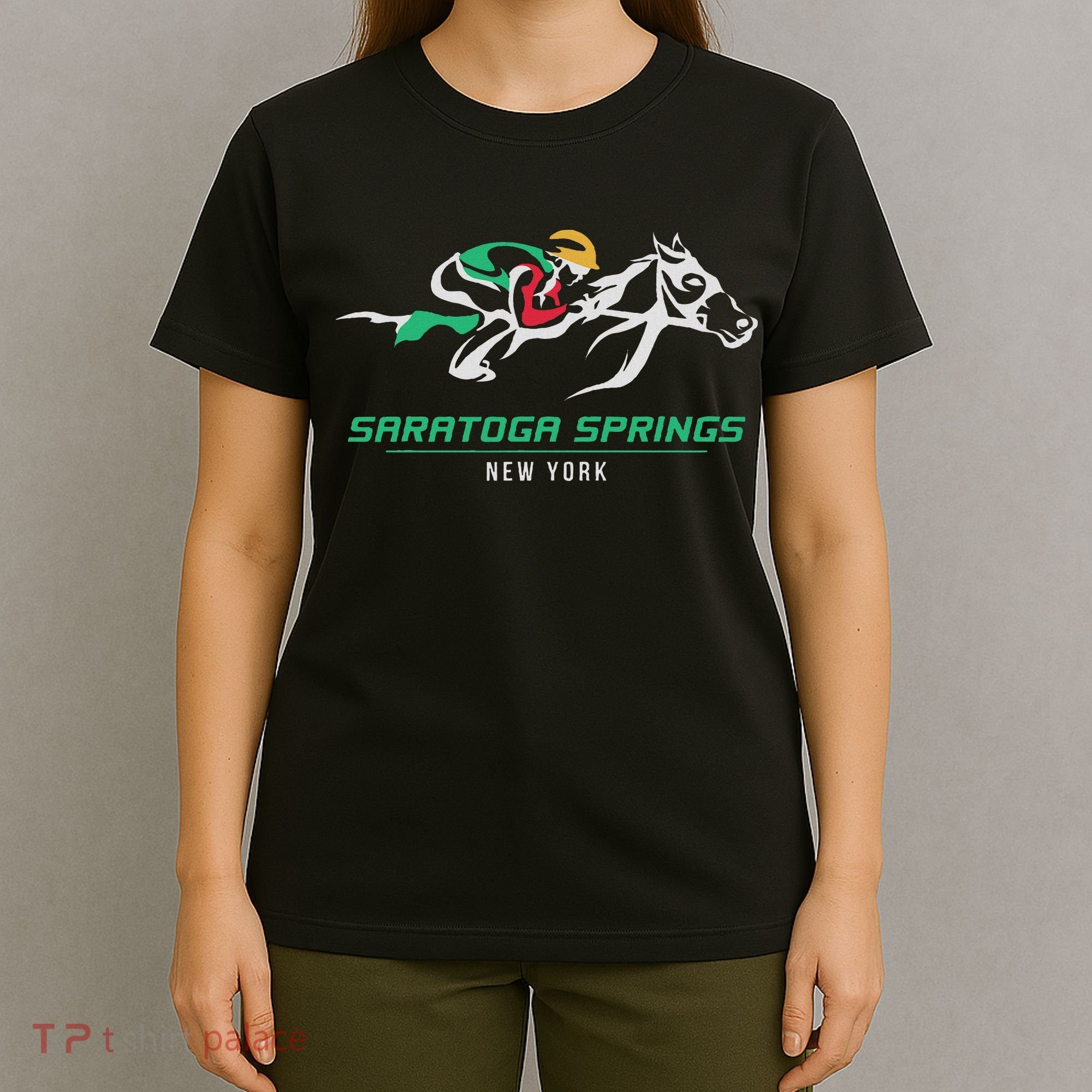 Horse Racing Satatoga Springs Upstate New York T-Shirt