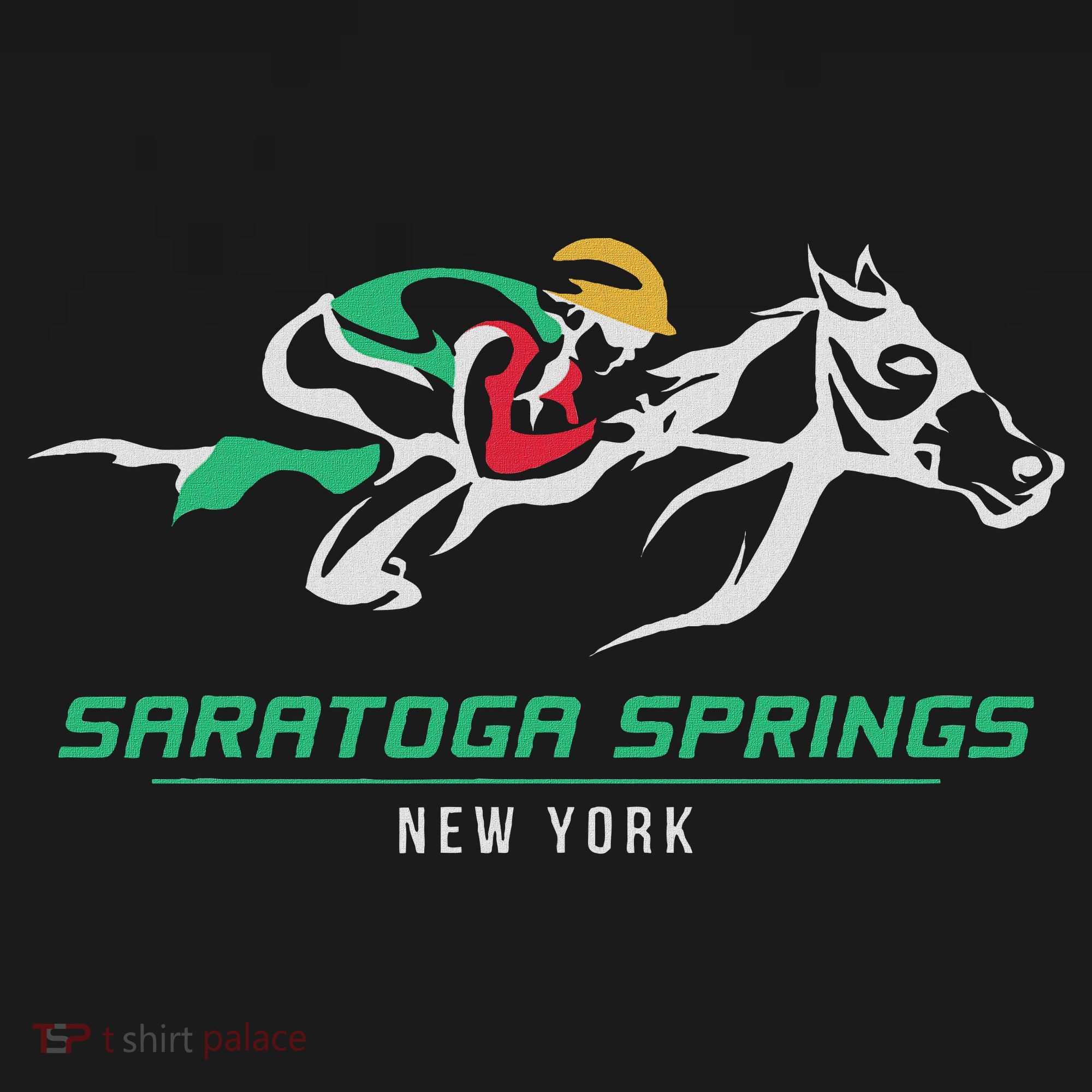 Horse Racing Satatoga Springs Upstate New York Ornament