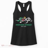 Horse Racing Satatoga Springs Upstate New York Women's Tank Top thumb 0