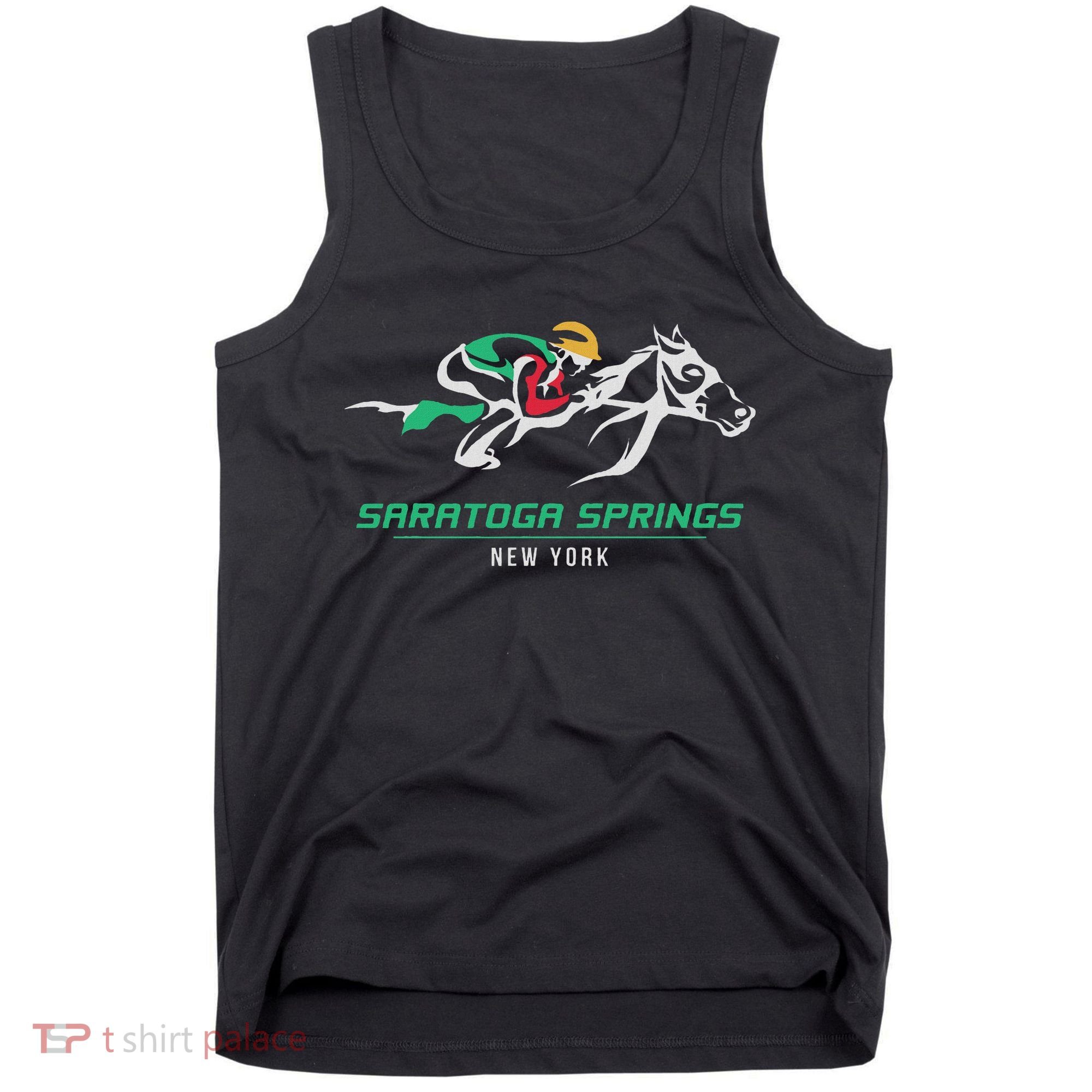 Horse Racing Satatoga Springs Upstate New York Tank Top