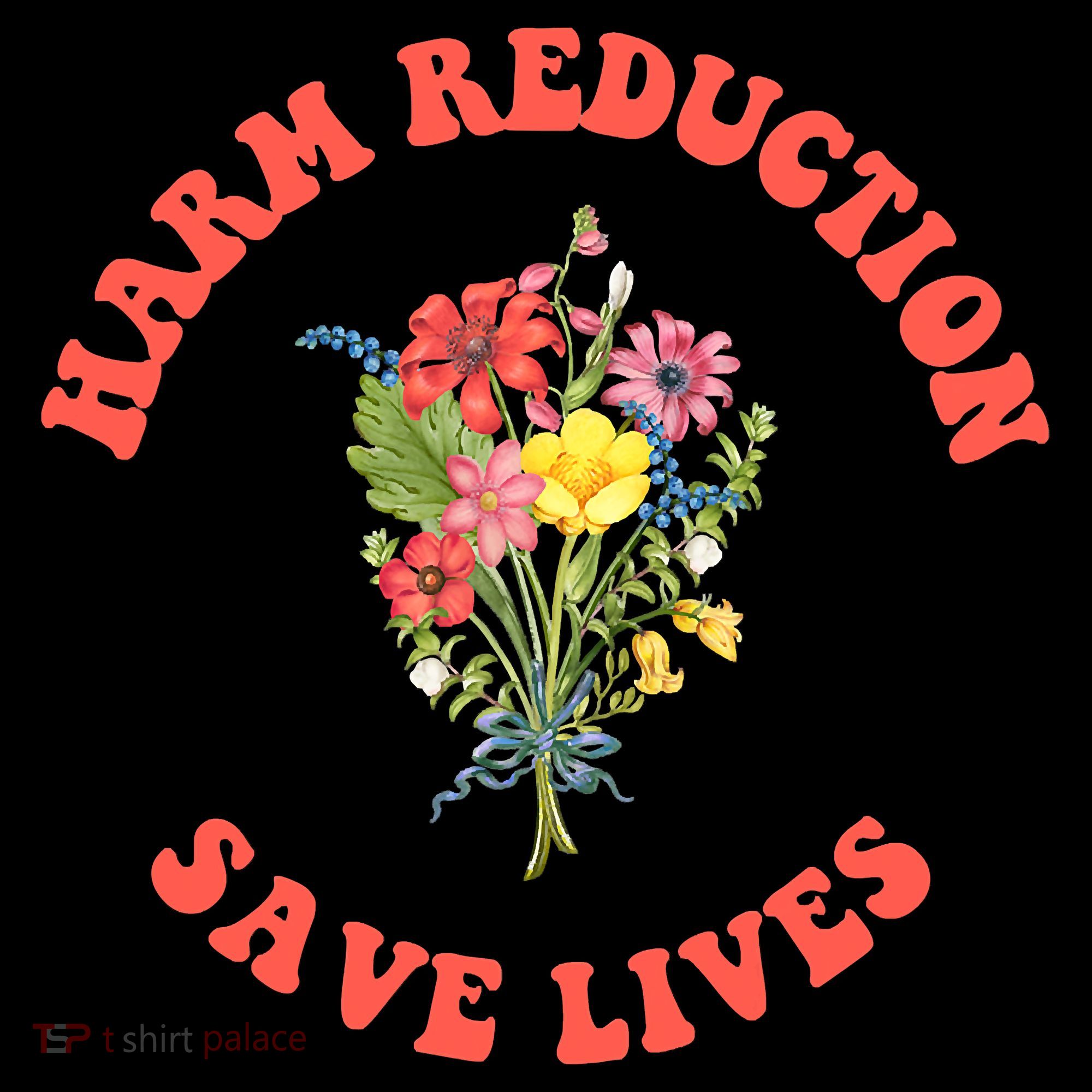 Harm Reduction Save Lives Floral Trending Gift Ornament