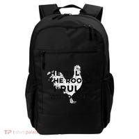 He Rules The Roost I Rule The Rooster Funny Boss Chickens Backpack thumb 0