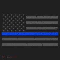 Honor Respect Thin Blue Line Flag Gift Police Gift Women's Sweatshirt thumb 2
