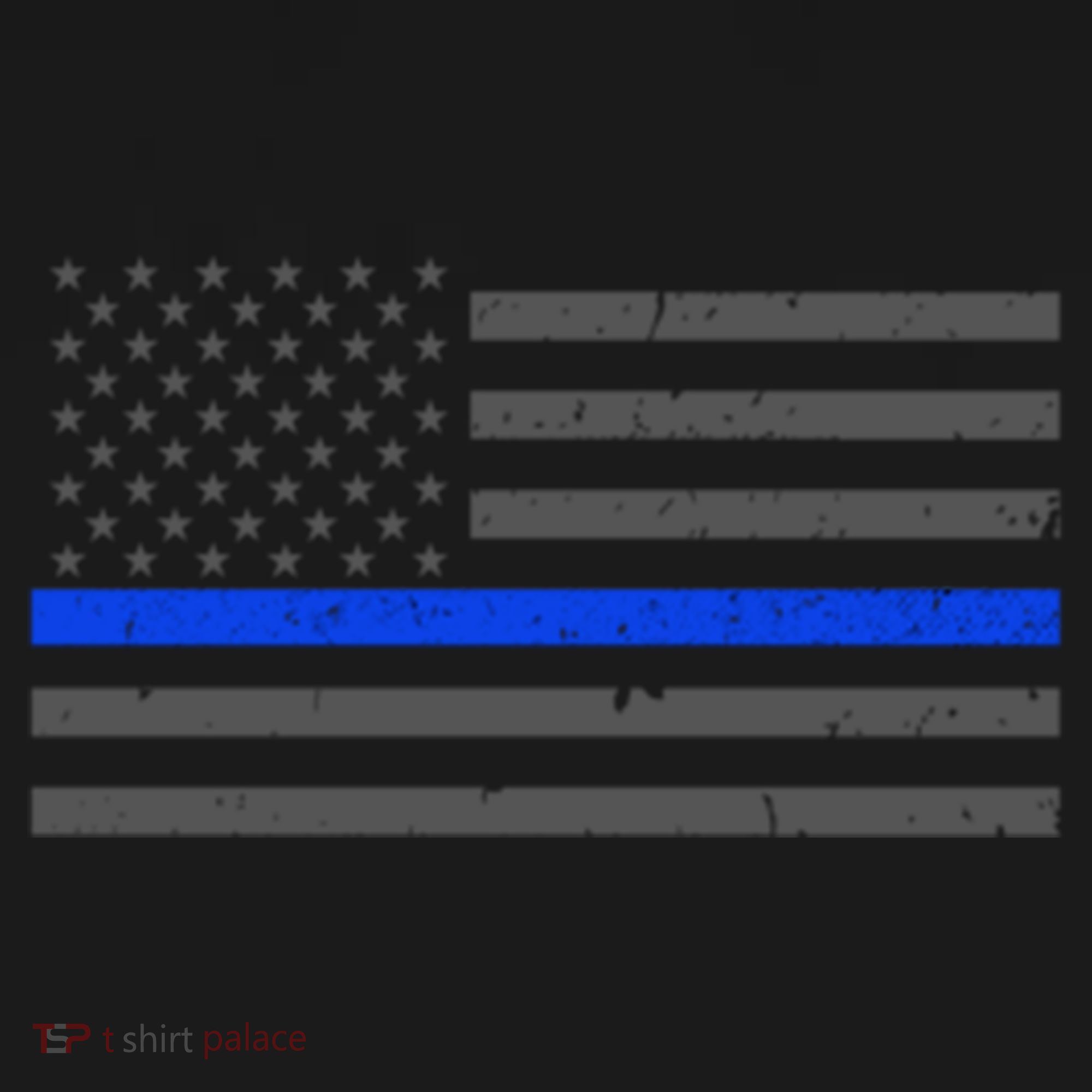 Honor Respect Thin Blue Line Flag Gift Police Gift Apron