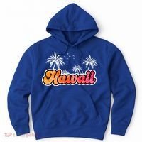 Hawaii Retro Tropical Hoodie thumb 0