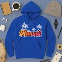 Hawaii Retro Tropical Hoodie thumb 3