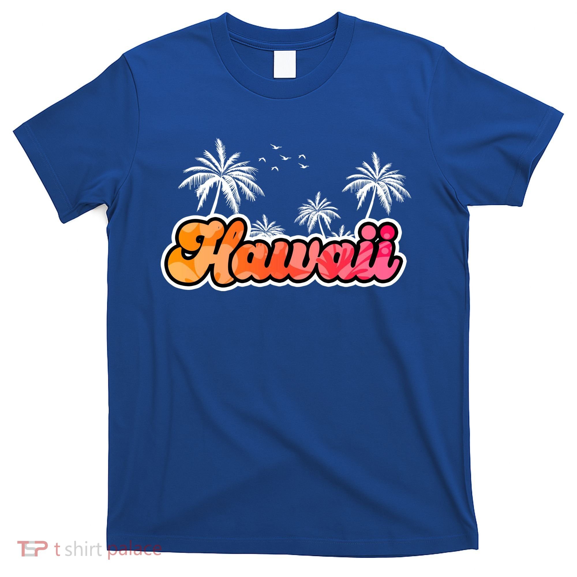 Hawaii Retro Tropical T-Shirt