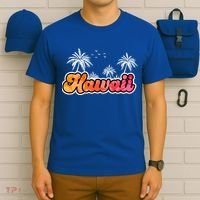 Hawaii Retro Tropical T-Shirt thumb 6