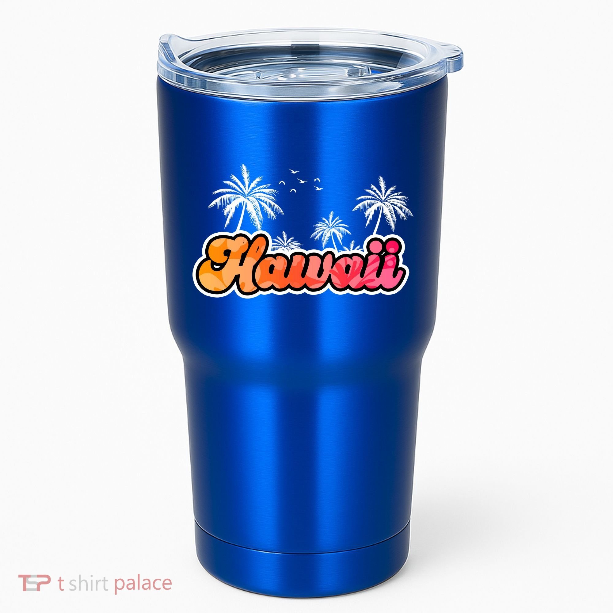 Hawaii Retro Tropical Tumbler