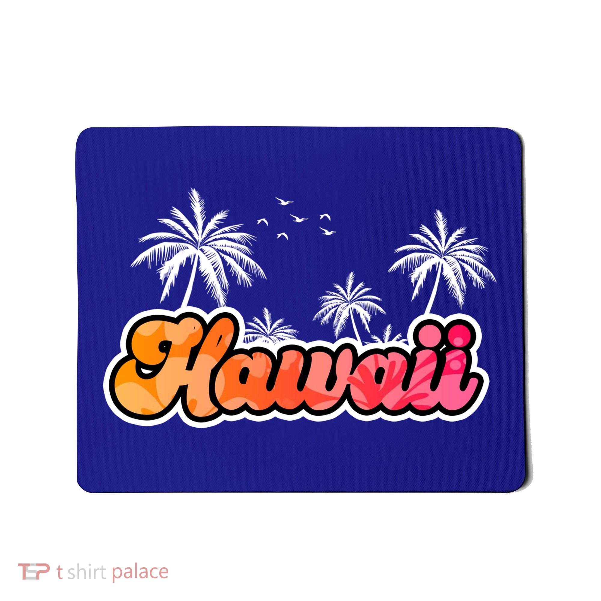 Hawaii Retro Tropical Mousepad