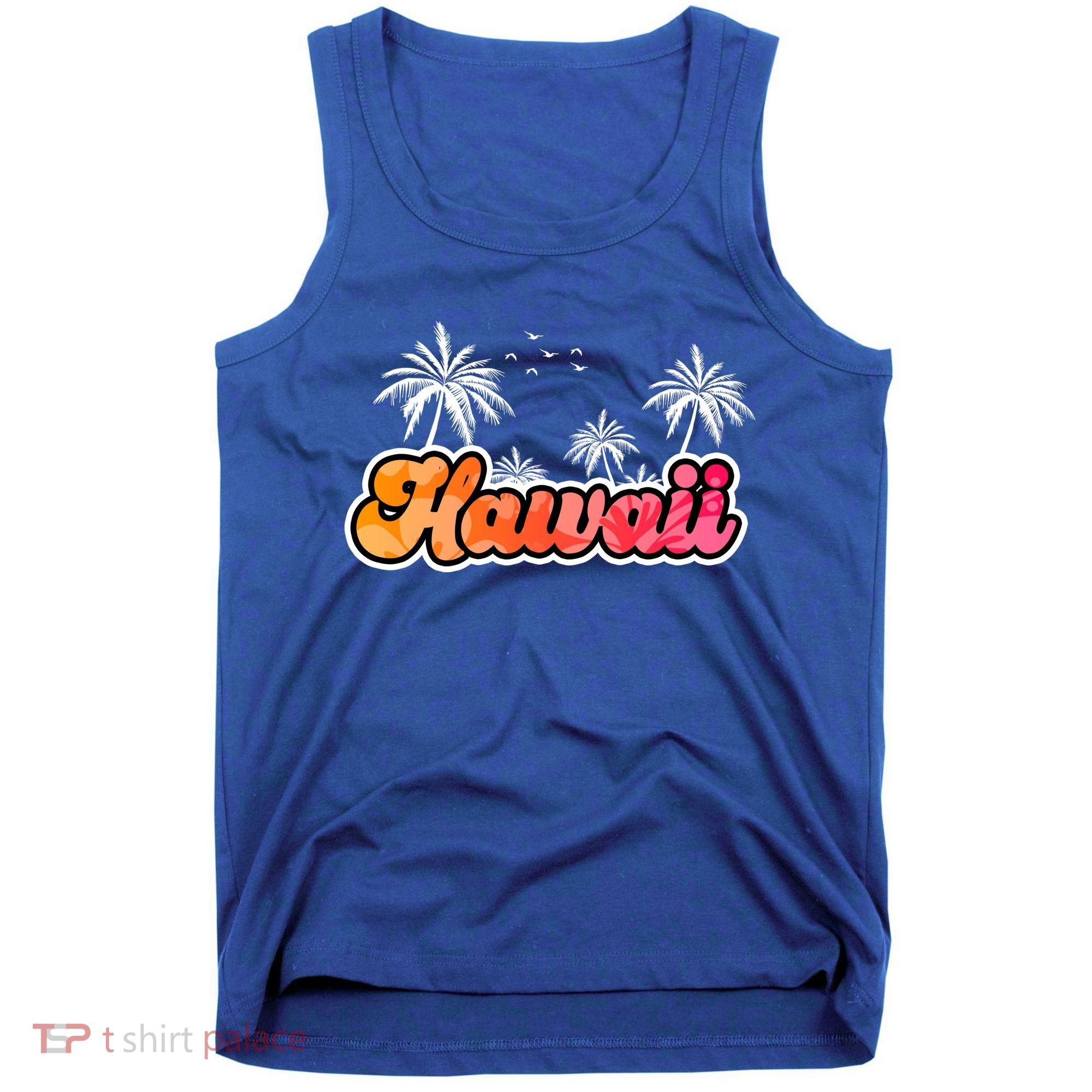 Hawaii Retro Tropical Tank Top