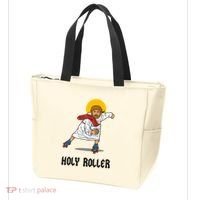 Holy Roller T Jesus Roller Skates Skating Tote Bag thumb 3