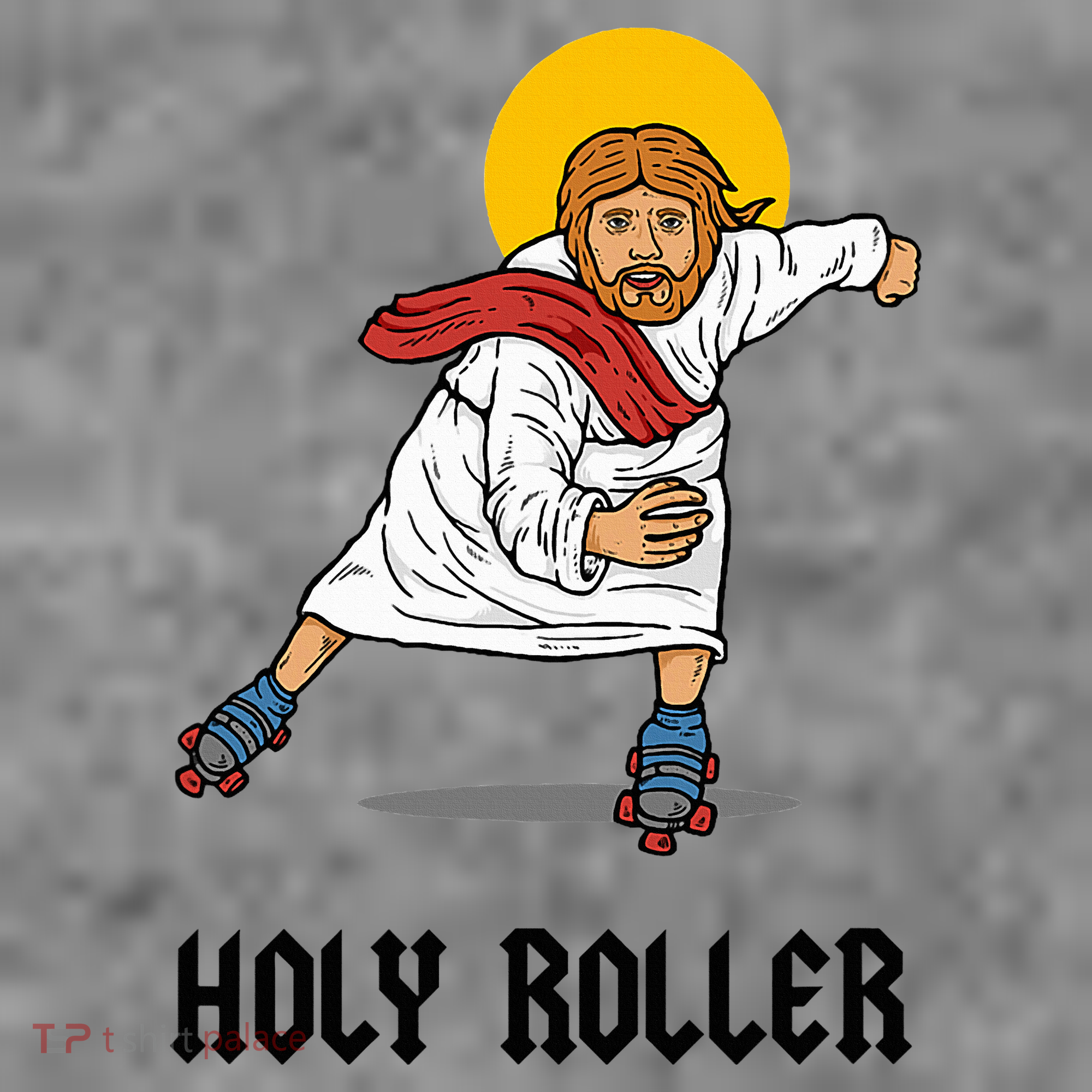 Holy Roller T Jesus Roller Skates Skating Toddler Hoodie