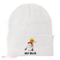 Holy Roller T Jesus Roller Skates Skating Beanie thumb 0