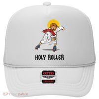 Holy Roller T Jesus Roller Skates Skating Hat thumb 0