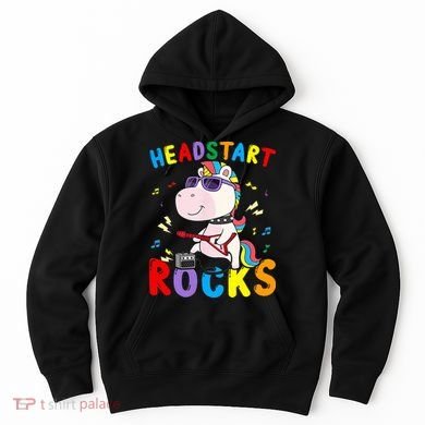 Headstart Rocks Unicorn Back To School Hoodie