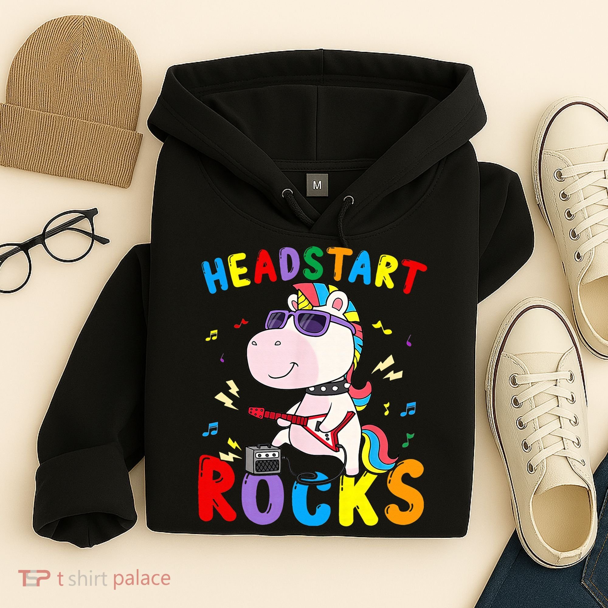 Headstart Rocks Unicorn Back To School Hoodie