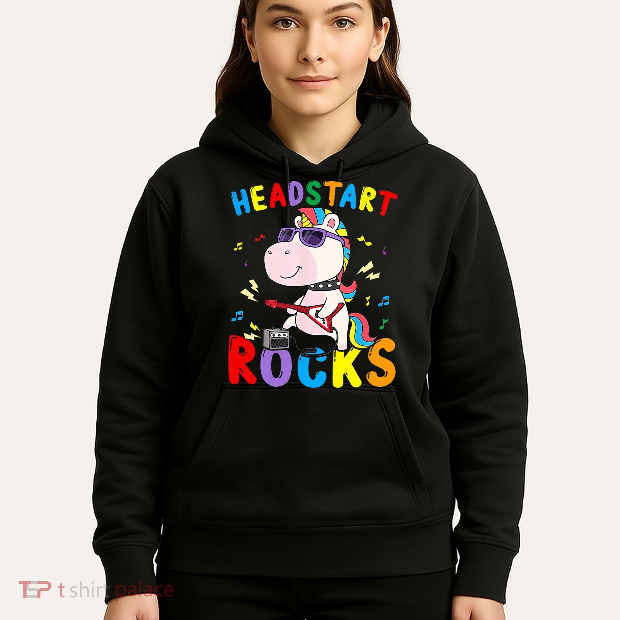 Headstart Rocks Unicorn Back To School Hoodie