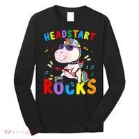 Headstart Rocks Unicorn Back To School Long Sleeve Shirt thumb 0