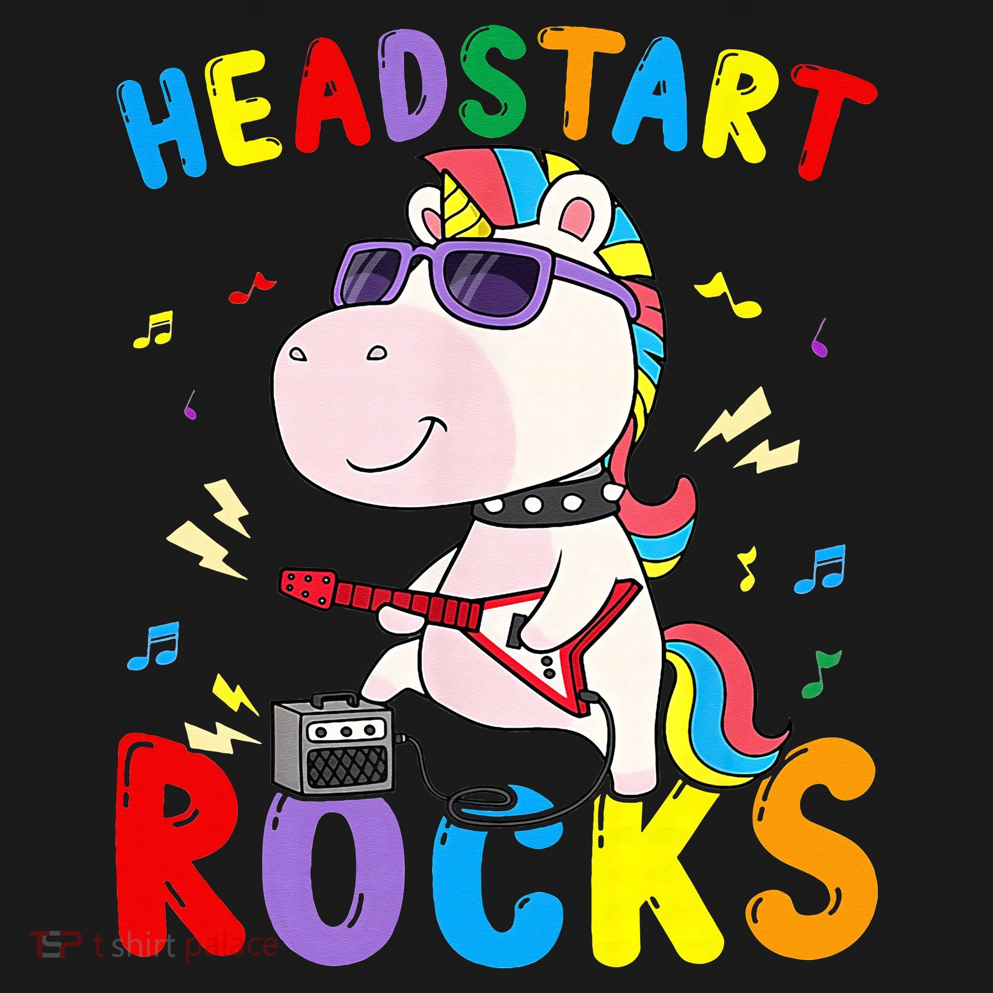 Headstart Rocks Unicorn Back To School Apron