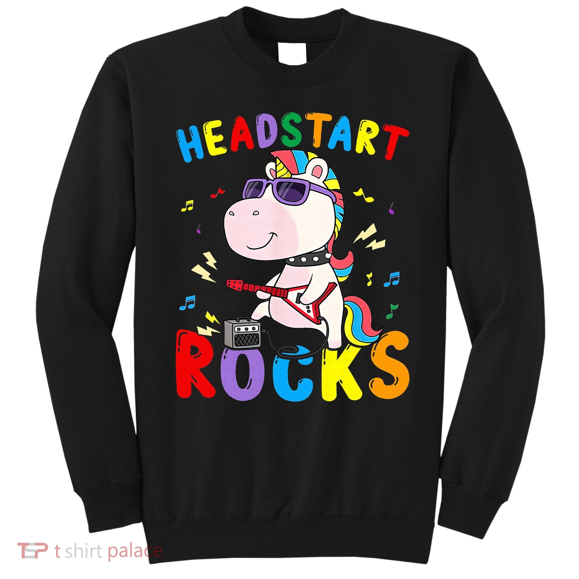 Headstart Rocks Unicorn Back To School Sweatshirt
