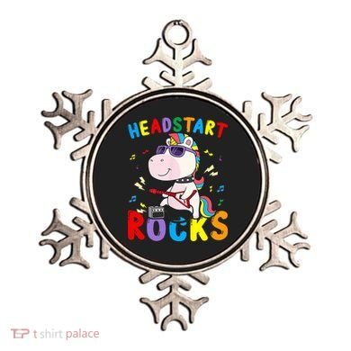 Headstart Rocks Unicorn Back To School Ornament