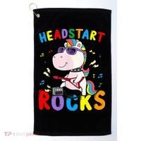 Headstart Rocks Unicorn Back To School Golf Towel thumb 0