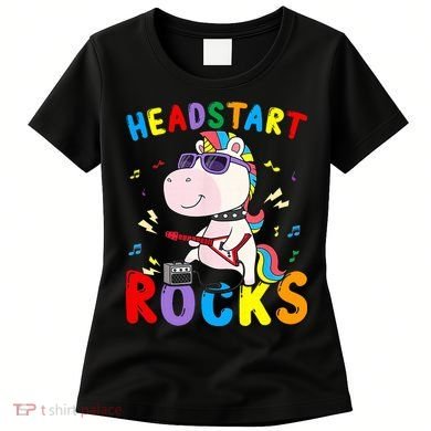 Headstart Rocks Unicorn Back To School Women's T-Shirt
