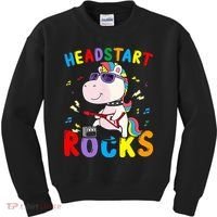Headstart Rocks Unicorn Back To School Kids Sweatshirt thumb 0