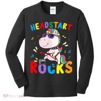 Headstart Rocks Unicorn Back To School Kids Long Sleeve Shirt thumb 0