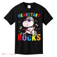 Headstart Rocks Unicorn Back To School Kids T-Shirt thumb 0