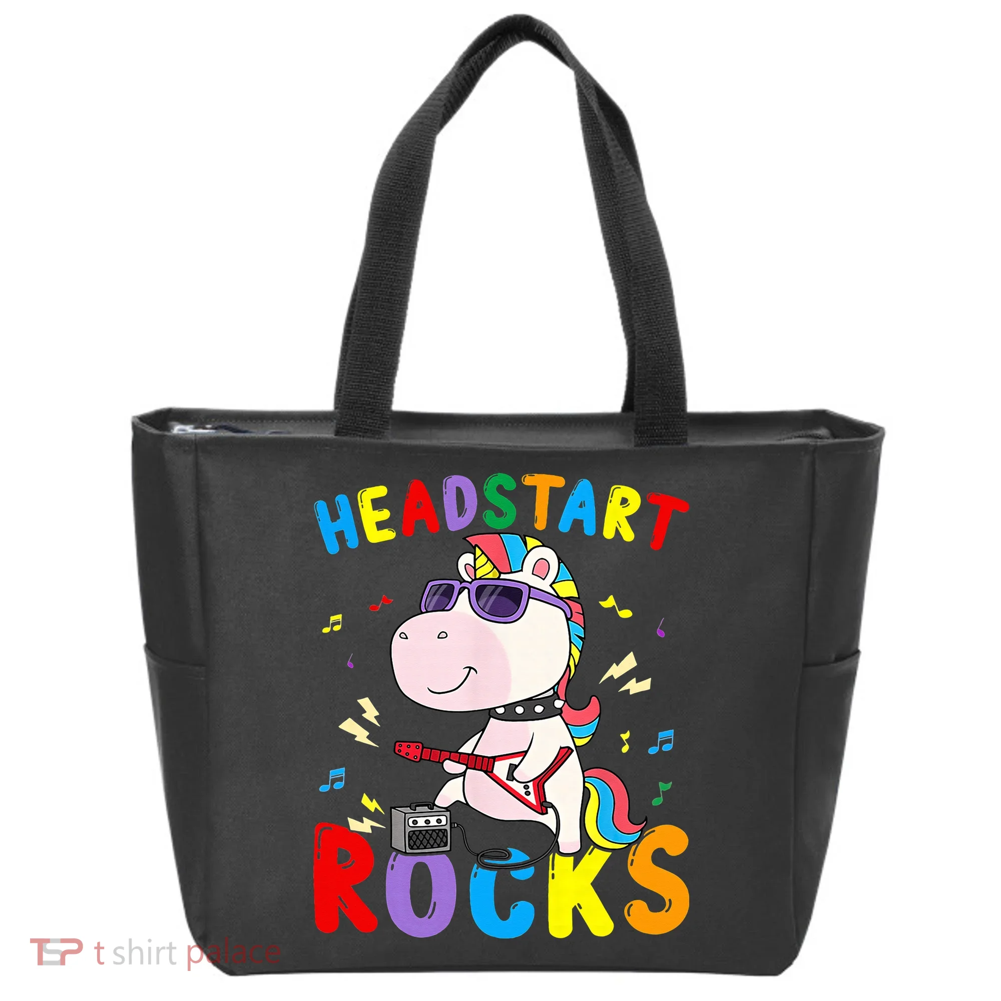 Headstart Rocks Unicorn Back To School Tote Bag
