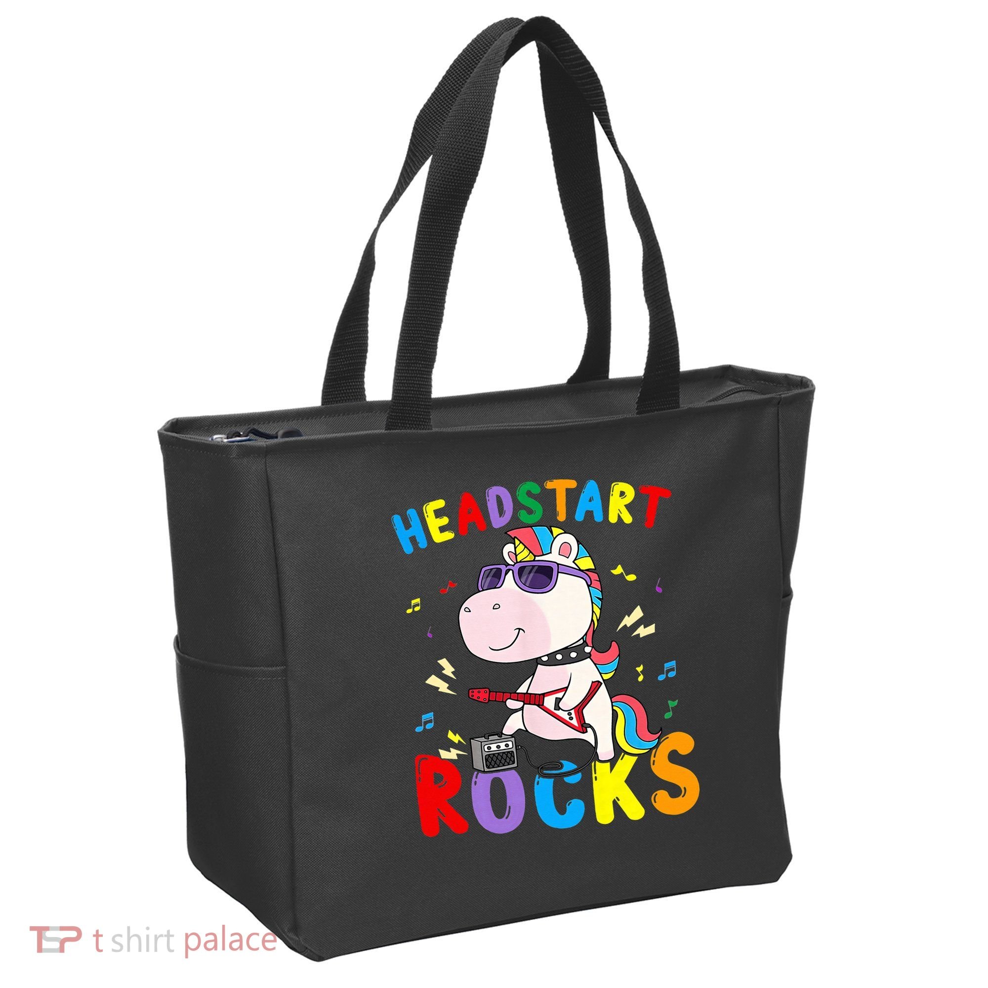 Headstart Rocks Unicorn Back To School Tote Bag