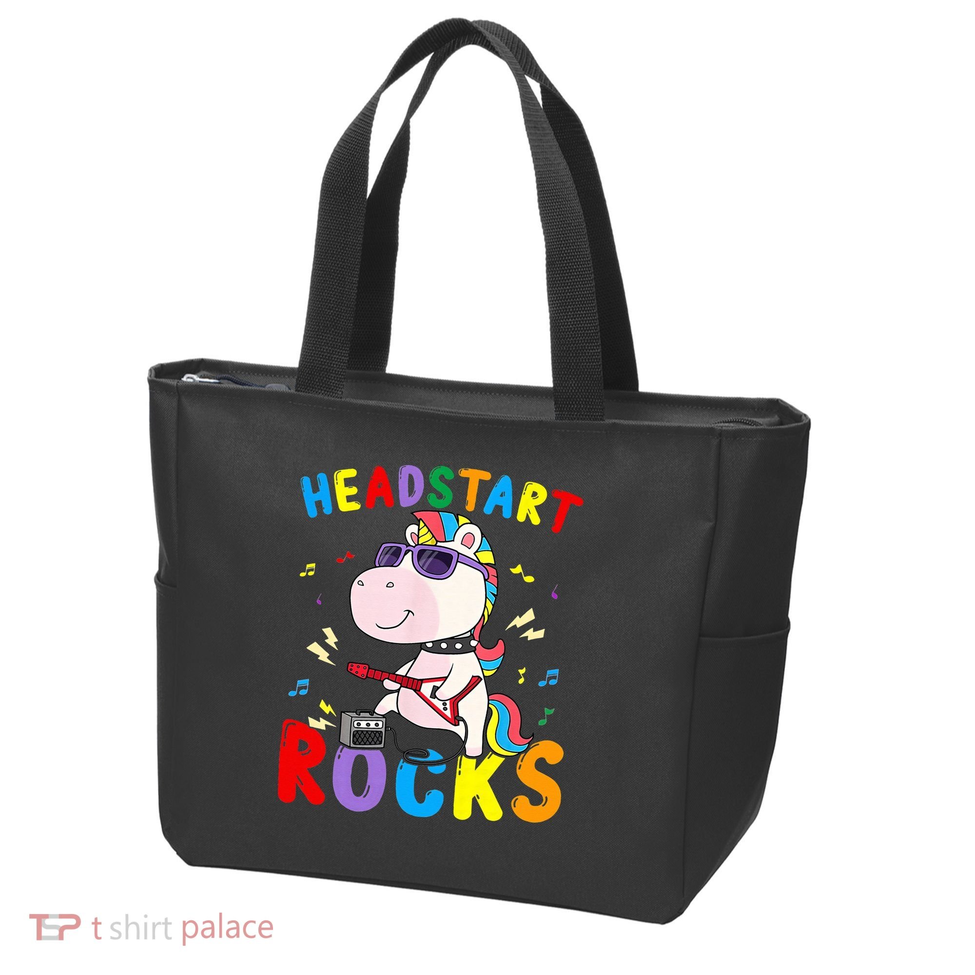 Headstart Rocks Unicorn Back To School Tote Bag