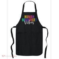 Human Resource Vibes Hr Specialist Hr Manager Coworker Apron thumb 0