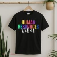 Human Resource Vibes Hr Specialist Hr Manager Coworker T-Shirt thumb 2
