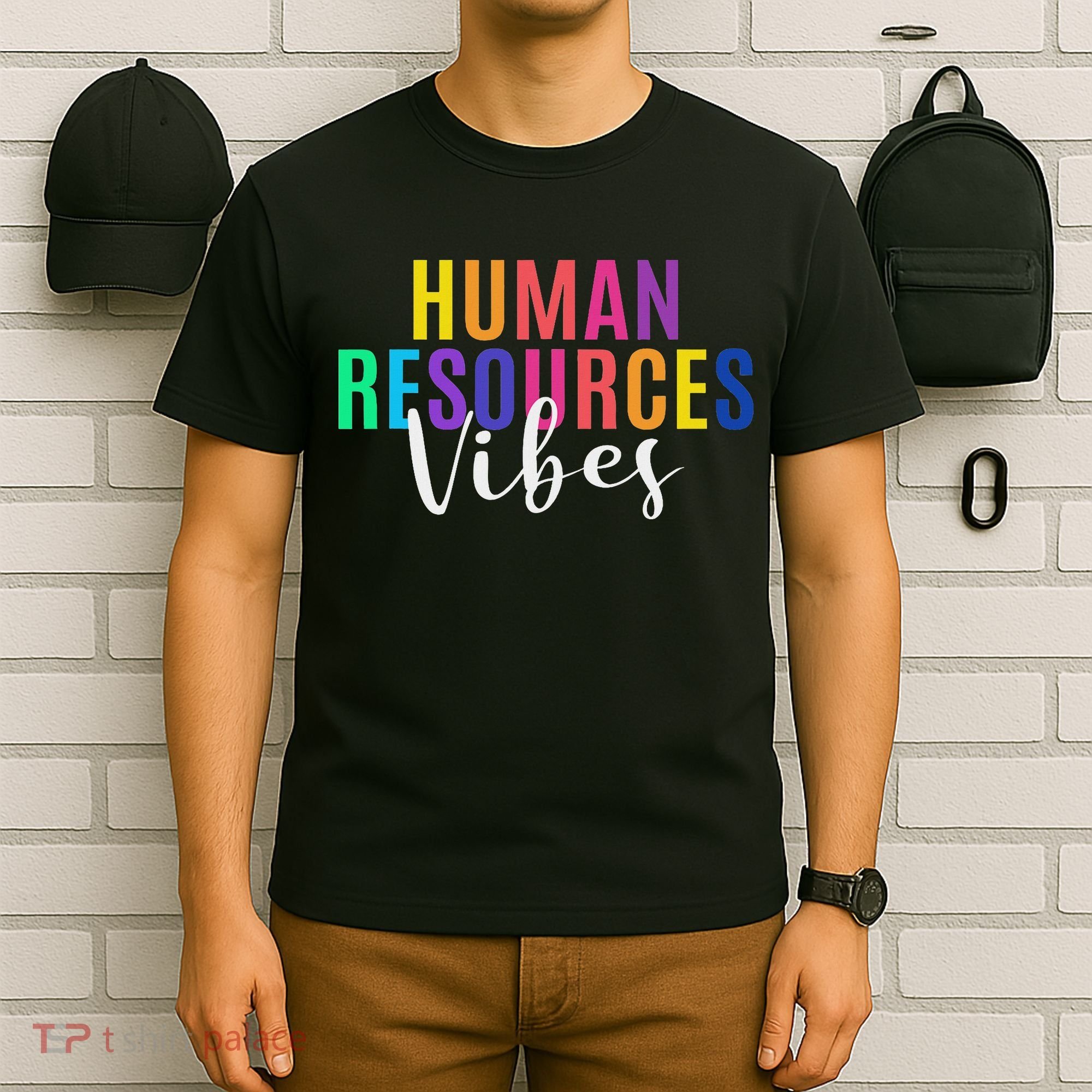 Human Resource Vibes Hr Specialist Hr Manager Coworker T-Shirt