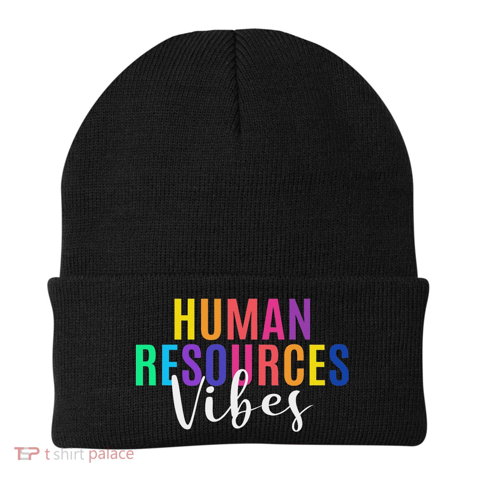Human Resource Vibes Hr Specialist Hr Manager Coworker Beanie